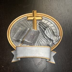 Legend Series Silver Gold  Christian Religious Plaque Award